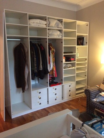 Möbel nach Maß: Bau eines Kleiderschranks